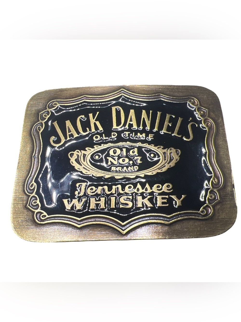Vintage 1993 Jack Daniels Whiskey Belt Buckle Arroyo Grande Buckle Co